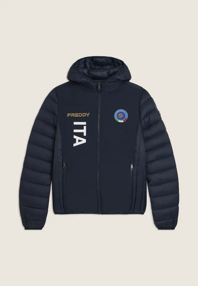 Freddy Italia FGI Steppjacke Damen blau wasserabweisend