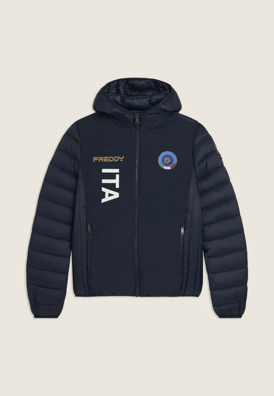 Freddy Italia FGI Steppjacke Damen blau wasserabweisend