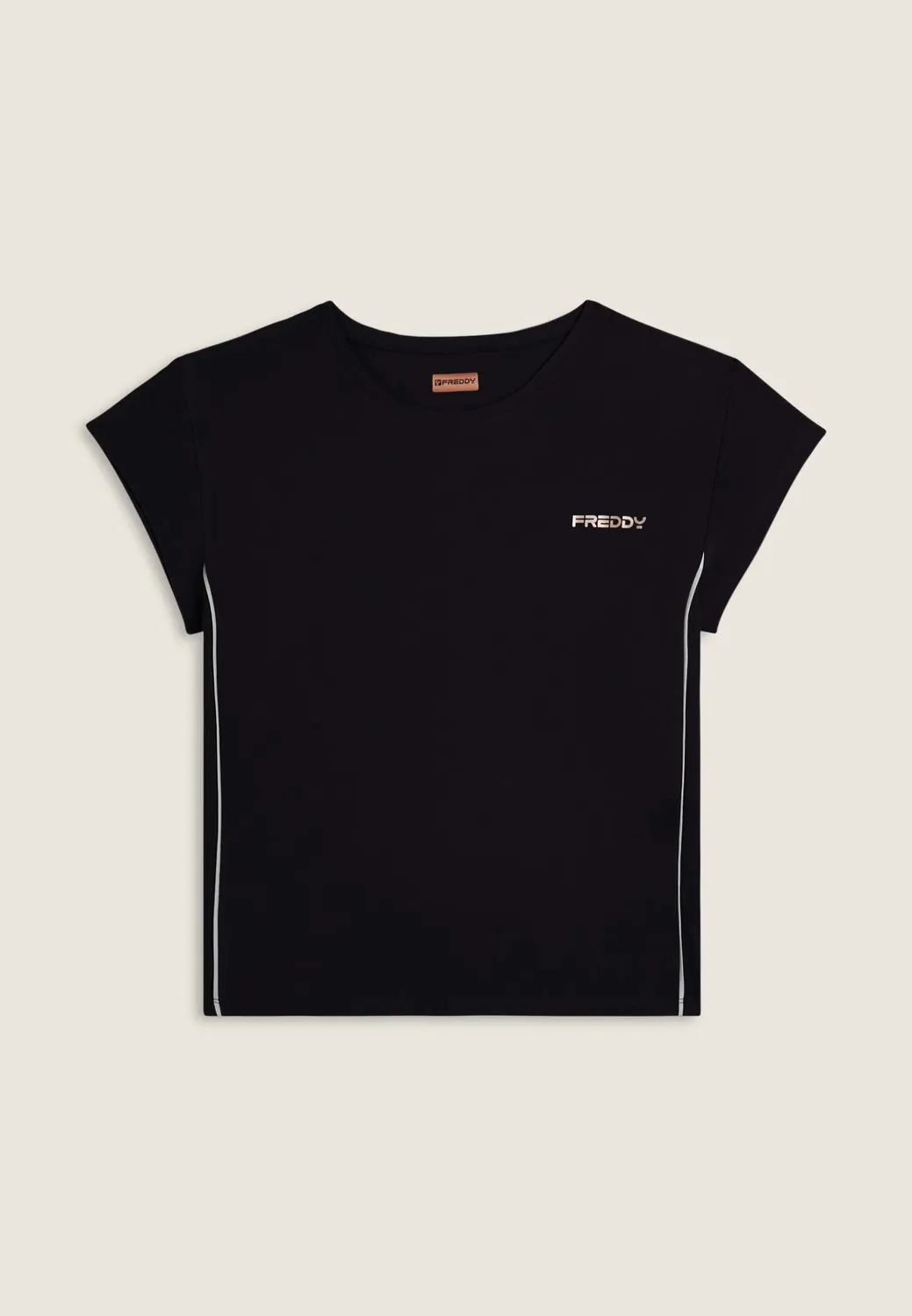Freddy Sport T-Shirt Navy Flügelärmel atmungsaktiv