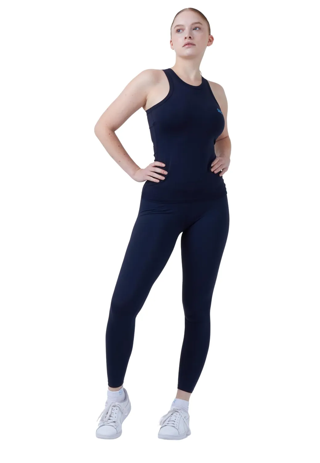 SPORTKIND High Neck Tank Top Bustier atmungsaktiv blickdicht