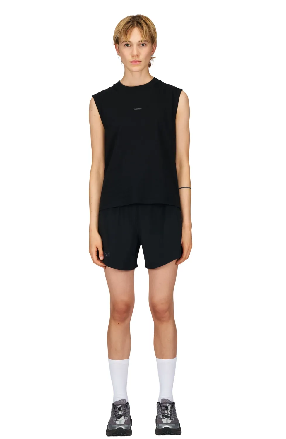 UNNA Flex Tank W Tanktop Schwarz Bio-Baumwolle
