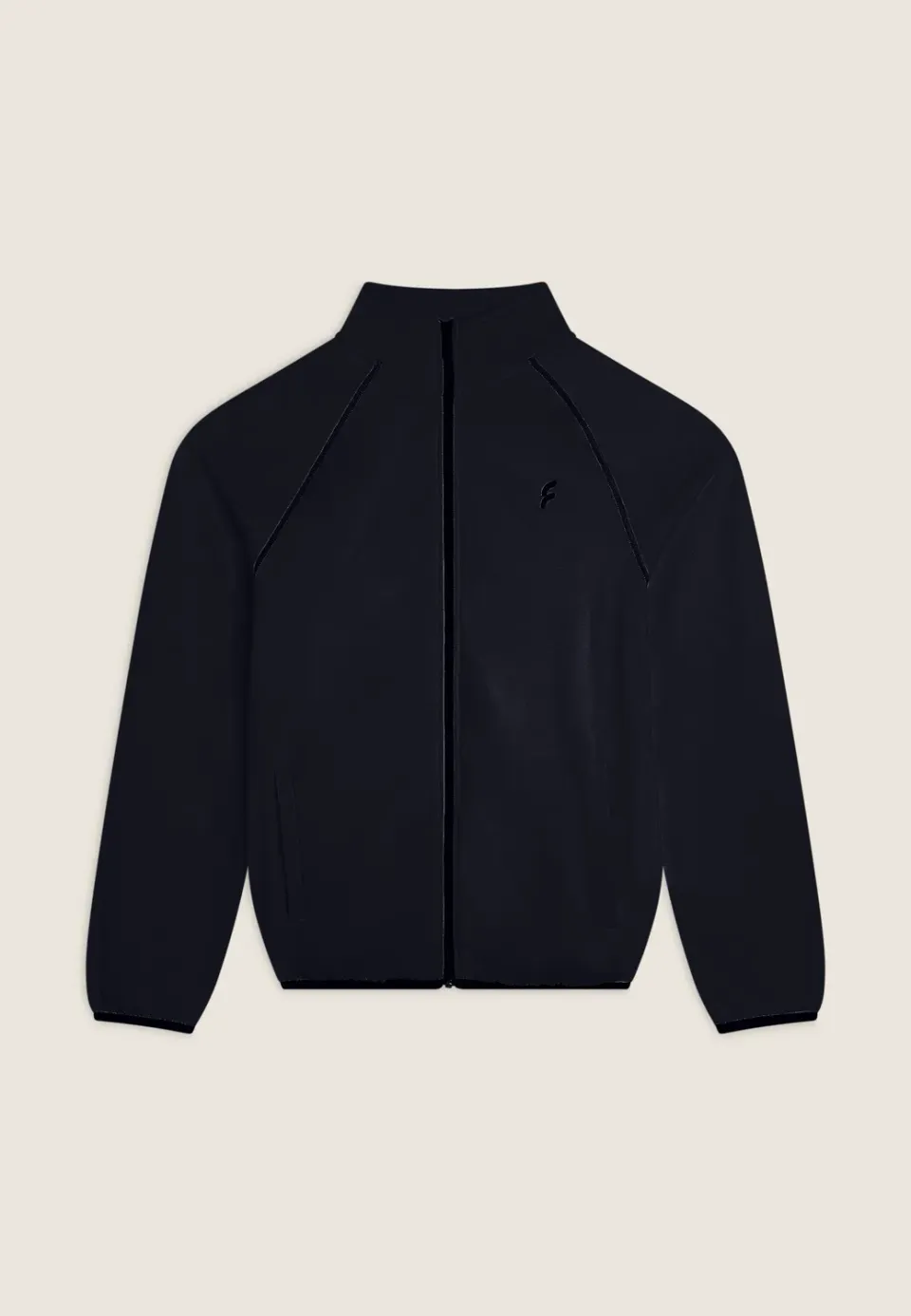 Freddy Herren Sweatjacke Zip Stehkragen navy Baumwolle