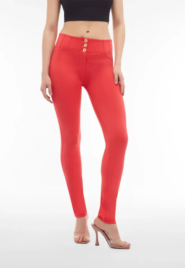 Freddy WR.UP High-Waist Push-Up Hose Damen Cayenne