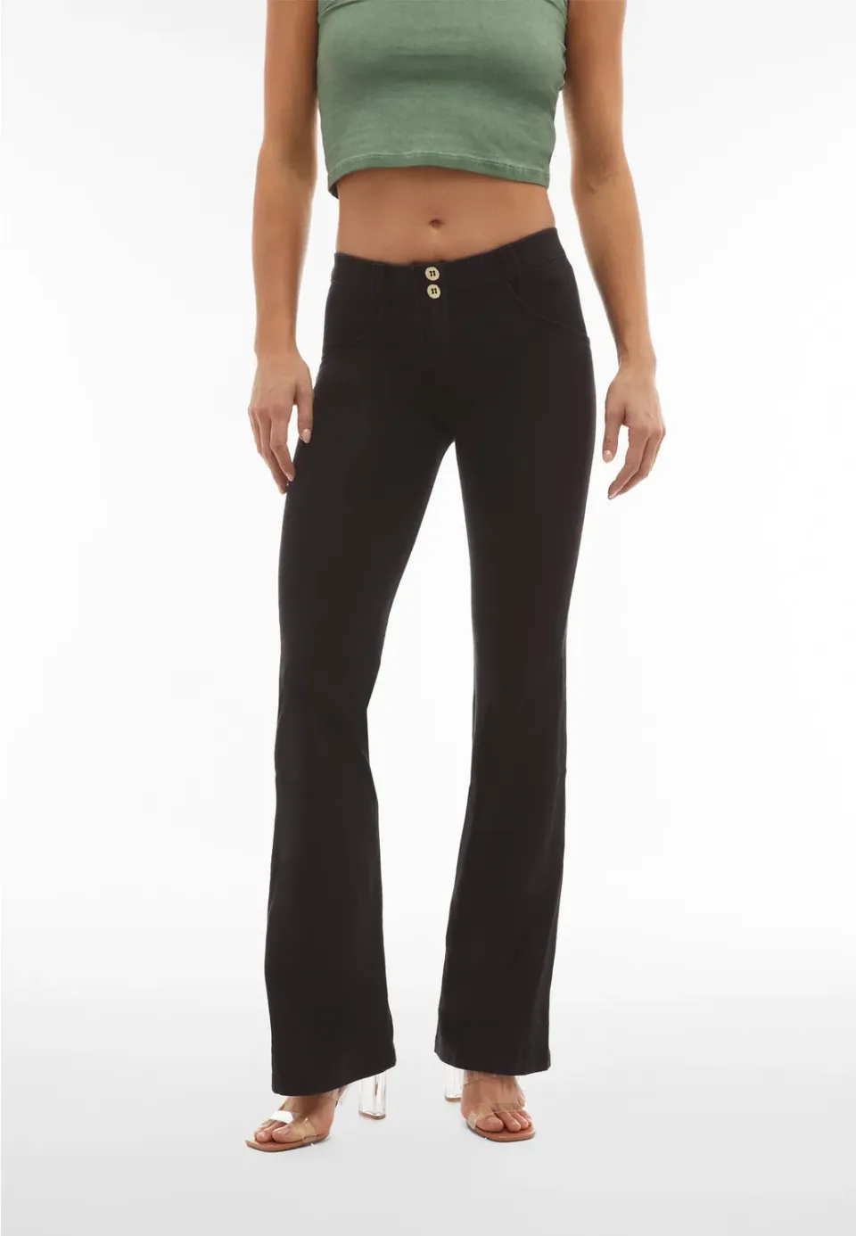 Freddy WR.UP Flare Jeggings Dark Jeans Bio-Denim Push-up