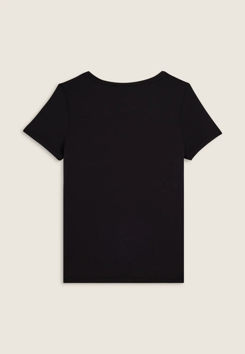 Freddy Damen T-Shirt Strass Schwarz elastisch