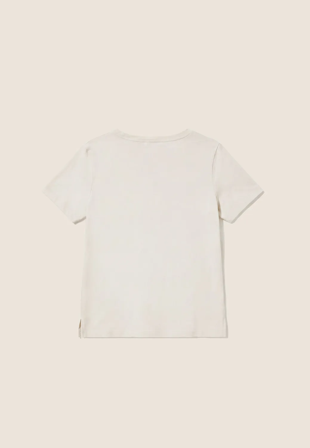 Freddy Rundhals T-Shirt Schwarz Baumwoll-Modal Strass