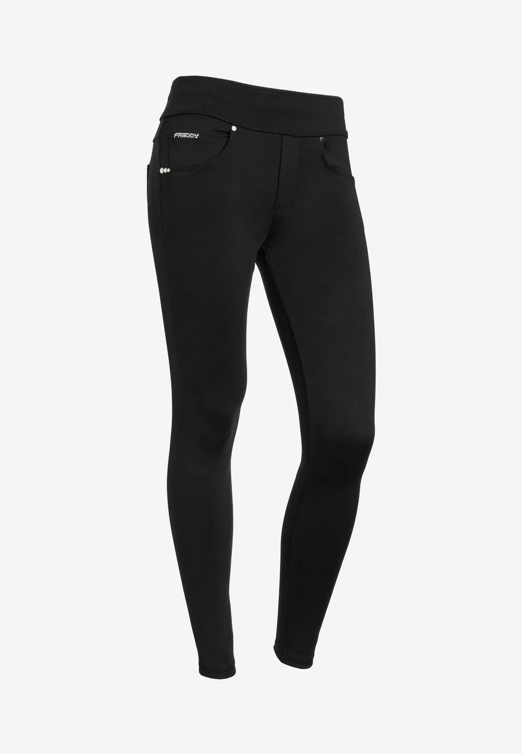Freddy N.O.W. Hose Damen Skinny D.I.W.O. Schwarz