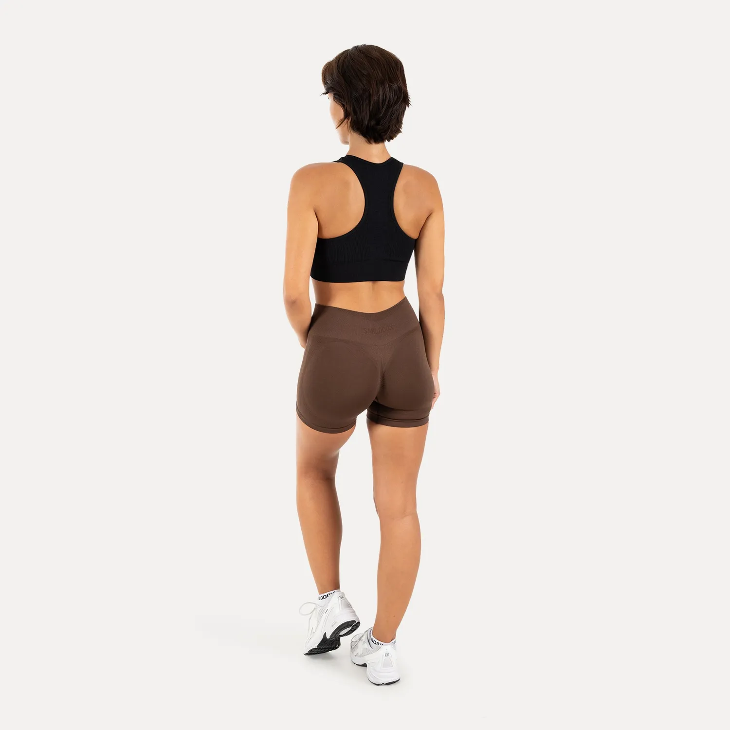 Smilodox Priska Shorts Schwarz Shaped Fit blickdicht