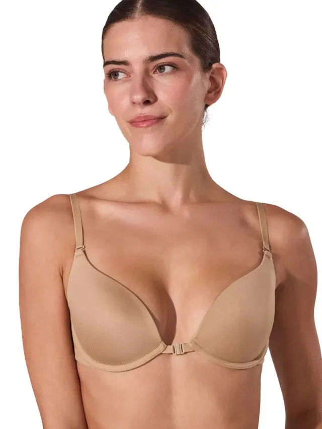 Capezio 3767W Show-BH Nude Bügel transparent
