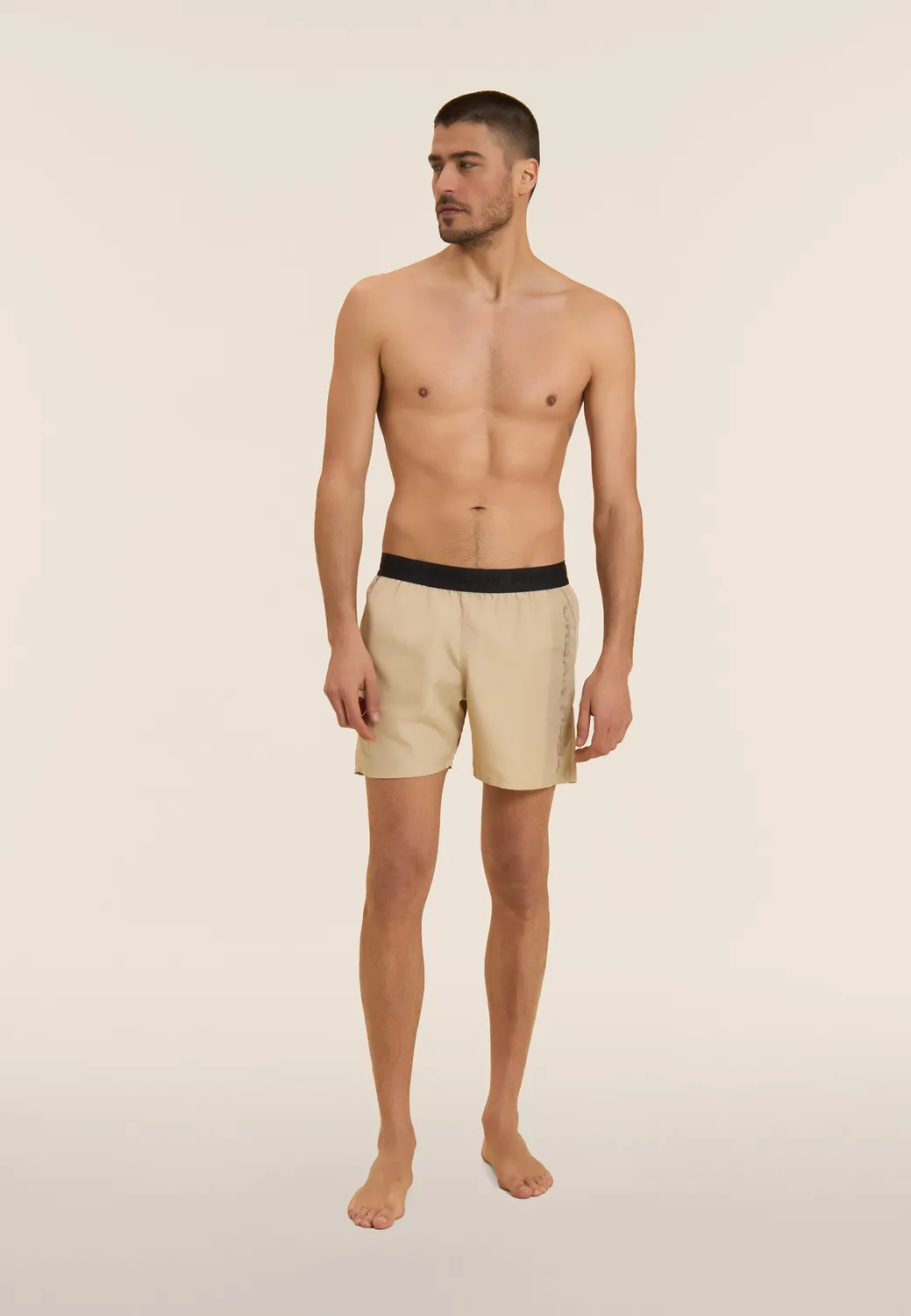 Freddy Badeshorts Herren Schwarz Boardshorts Taschen