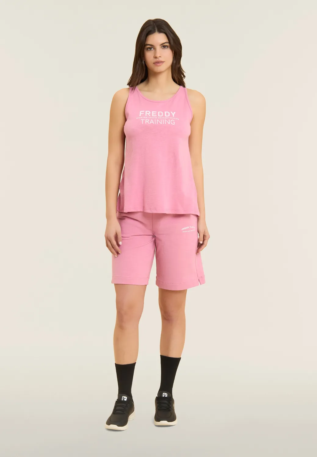 Freddy Flammgarn Shorts Regular Nero leicht