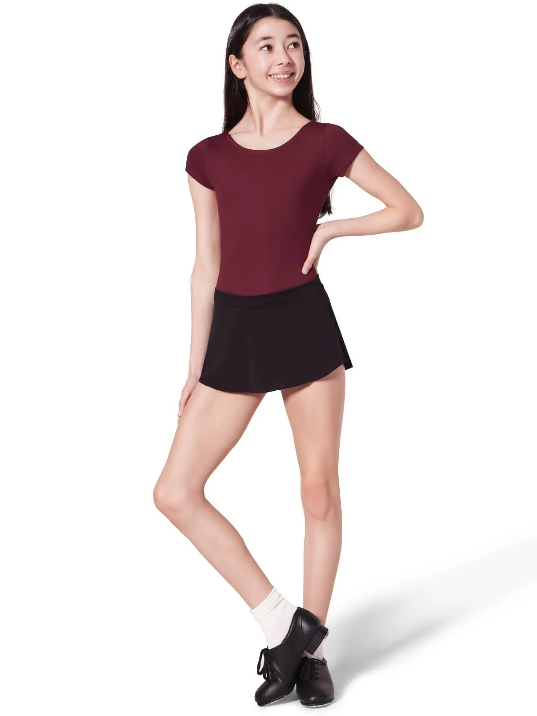 Capezio 11459T Ballettrock Tween Schwarz Pull-On