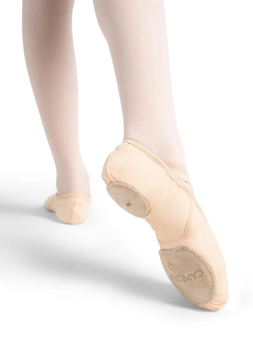 Capezio Hanami Canvas Ballettschuh Kinder Hellrosa