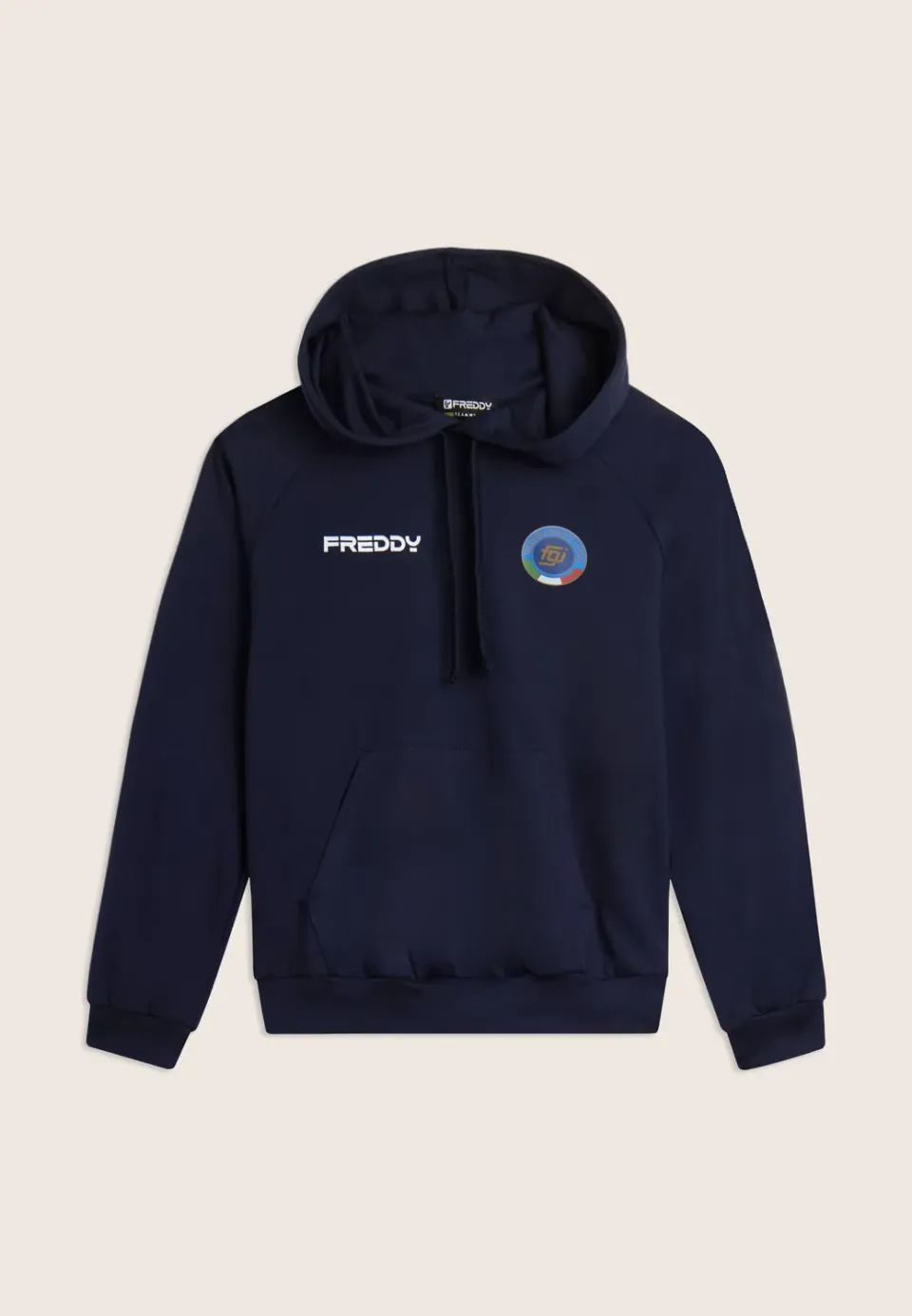 Freddy FGI Unisex Hoodie Kapuzenpullover Blau Maxilogo