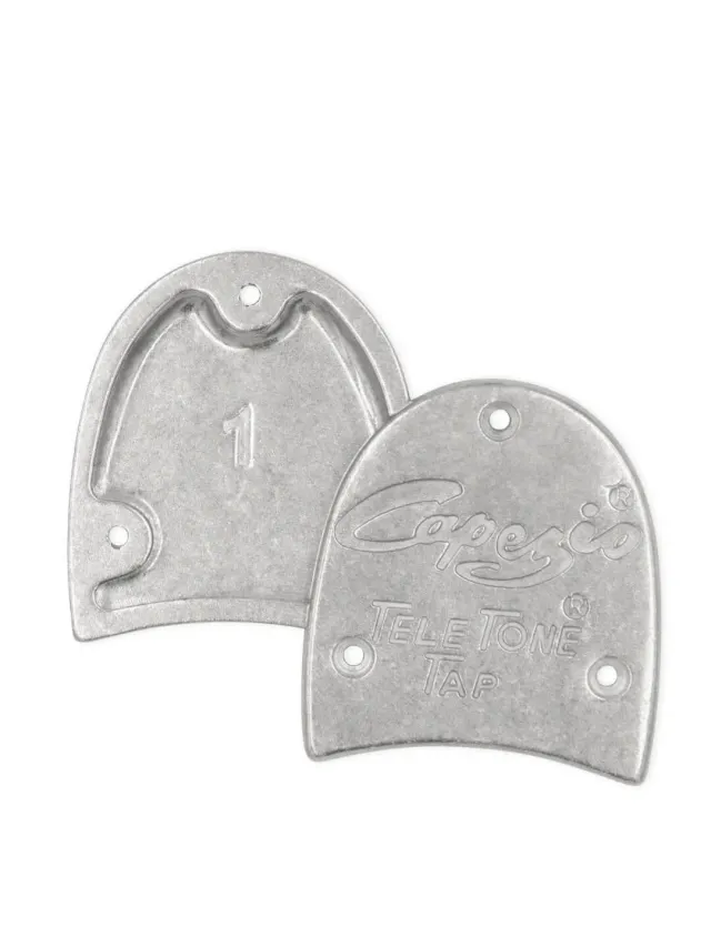 Capezio Tele Tone TTH Steppeisen silber 1 Paar