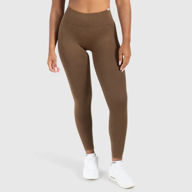 Smilodox Yune Seamless Scrunch Leggings Schwarz blickdicht