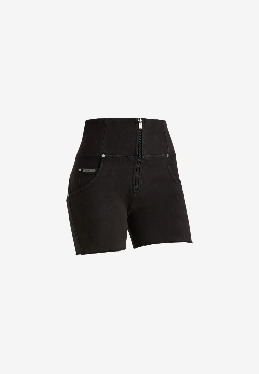 Freddy WR.UP Shorts Damen Blue Fog hoher Bund