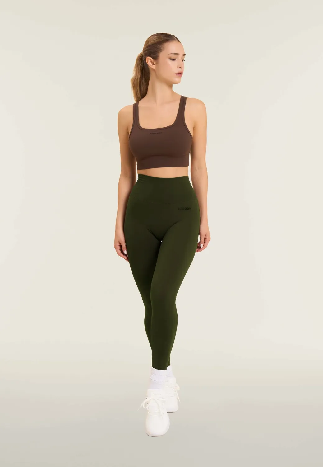 Freddy Seamless 7/8 Leggings Schwarz High Waist