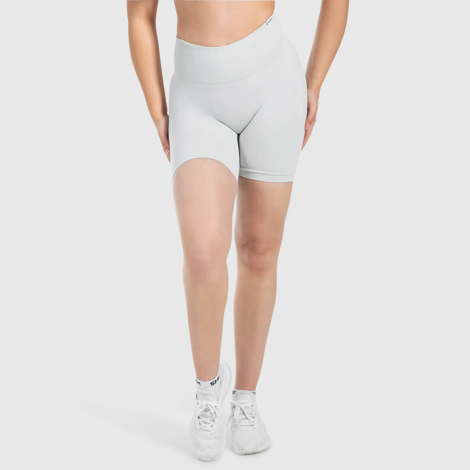 Smilodox Cetrina Scrunch Arleta Short Leggings Schwarz blickdicht