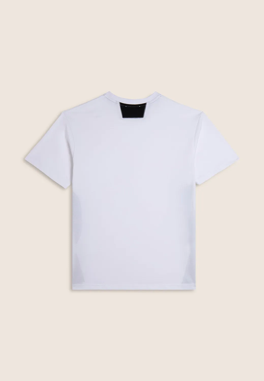 Freddy T-Shirt Herren Baumwolle Weiß Kontrast regular