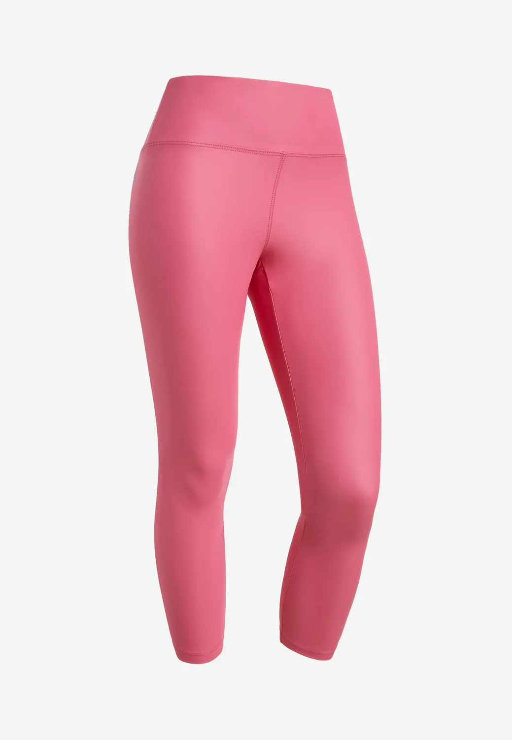 Freddy Coated Leggings 7/8 High Waist Leder-Optik Nero