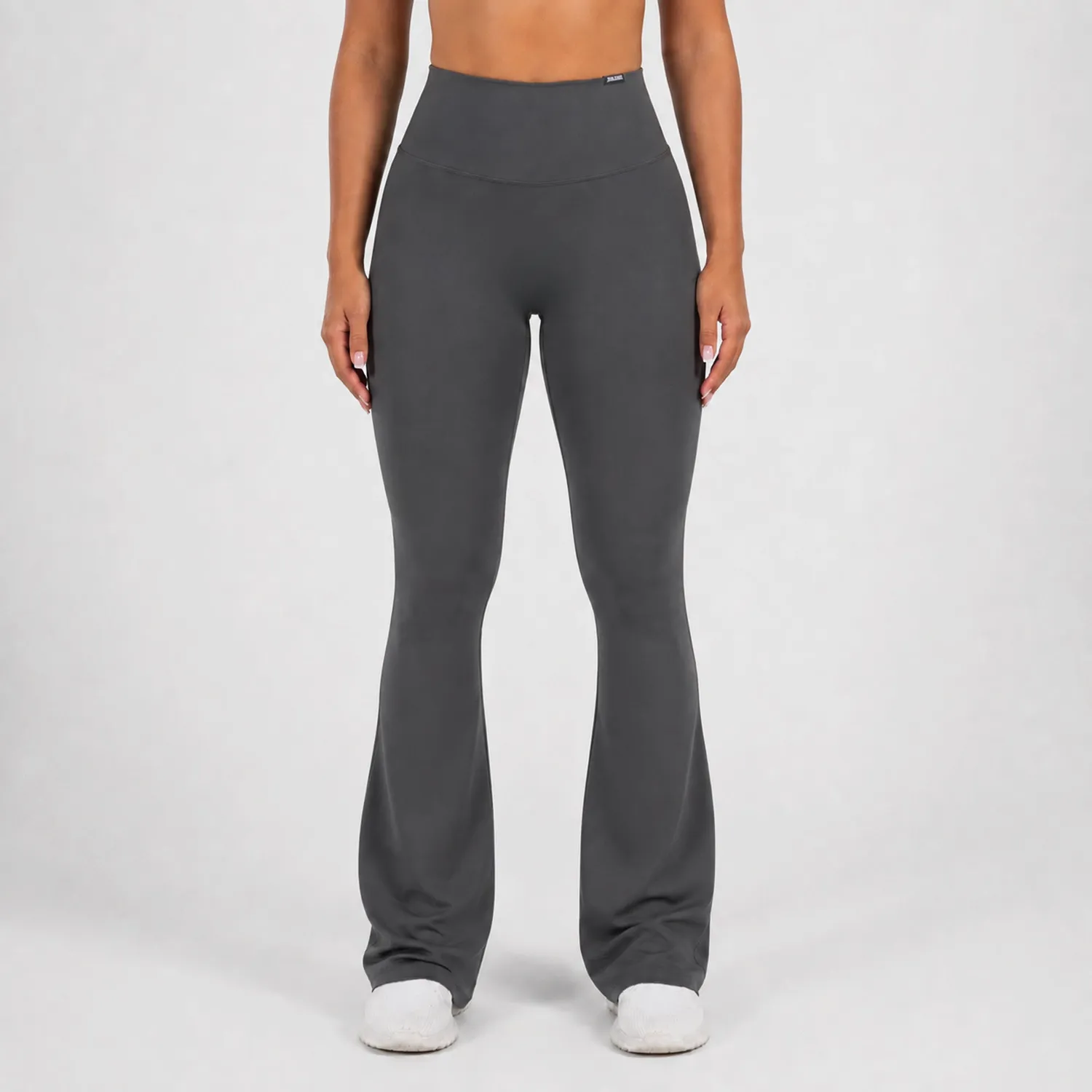 Smilodox Loreen Flare Leggings Schwarz High Waist