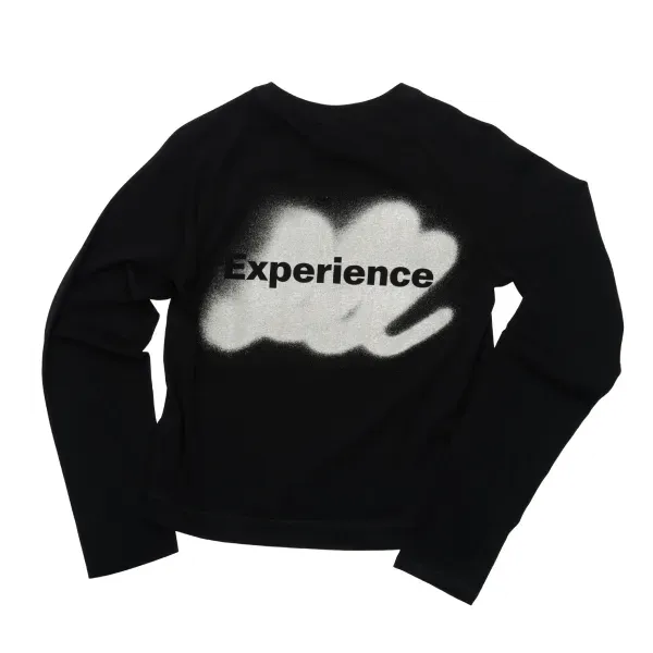 UNNA Experience LS Langarmshirt Schwarz Bio-Baumwolle