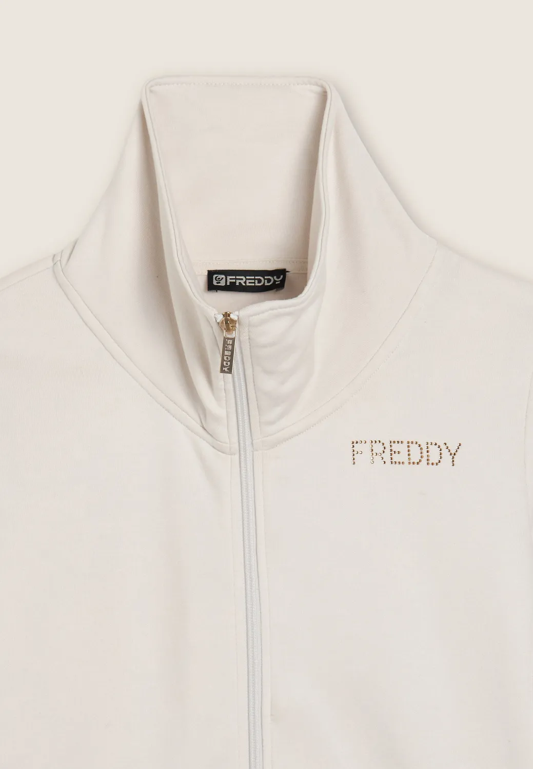 Freddy Inspired Heart Trainingsanzug Schwarz mit Strass