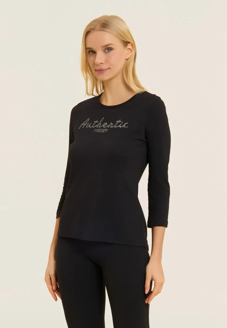 Freddy Authentic 3/4 Shirt Dark Sapphire Strass