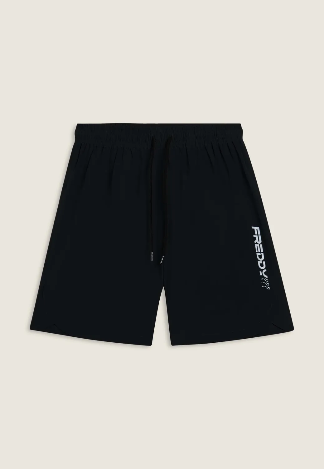 Freddy Slim Shorts Herren Zip-Taschen Jet Black