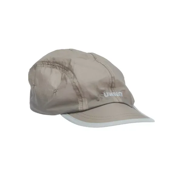 UNNA Smiles Run Cap Laufcap Stone Grey wasserabweisend