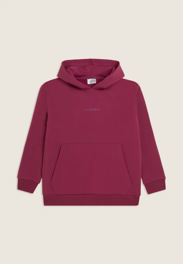 Freddy Junior Hoodie Mädchen lila Baumwolle 10 Jahre