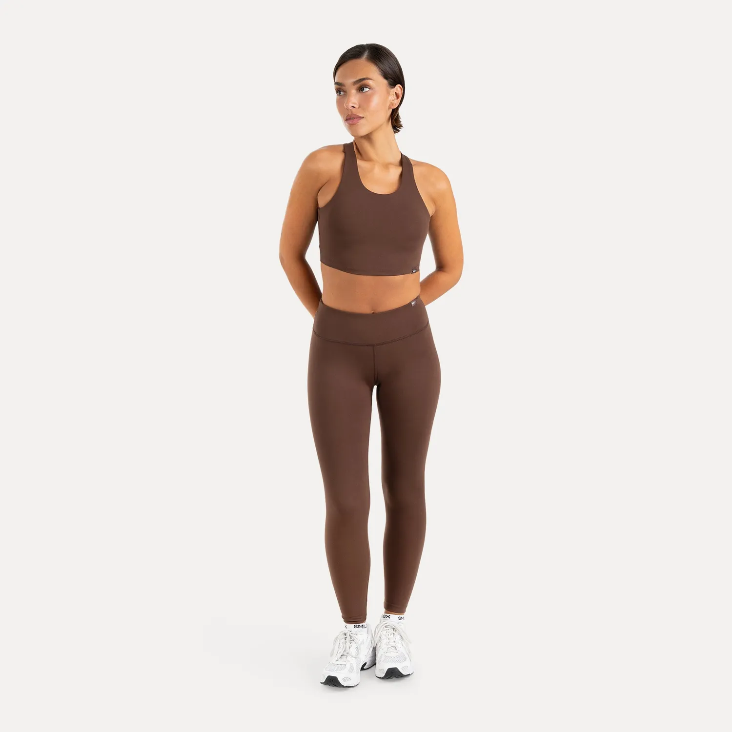 Smilodox Sorea Leggings Schwarz hoher Bund blickdicht