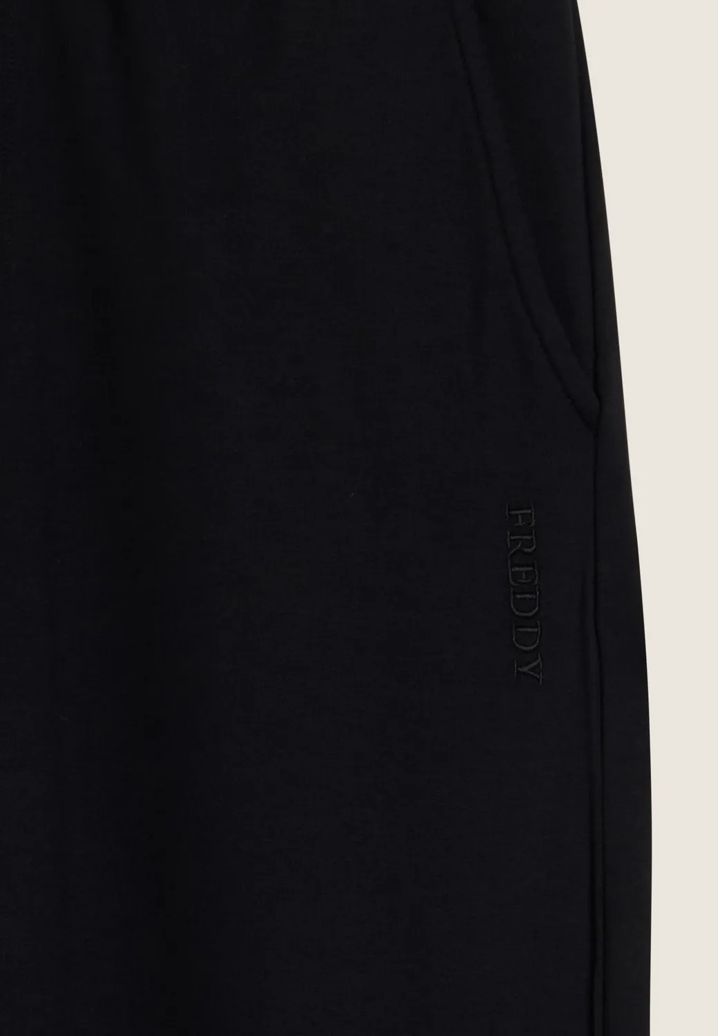Freddy Viskose Jogginghose Star White Stretch