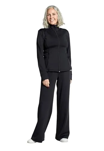 SPORTKIND Trainingsjacke Damen ohne Kapuze YKK