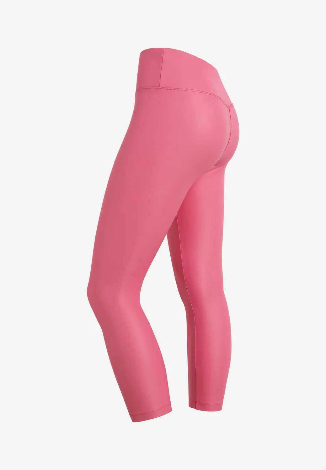 Freddy Coated Leggings 7/8 High Waist Leder-Optik Nero