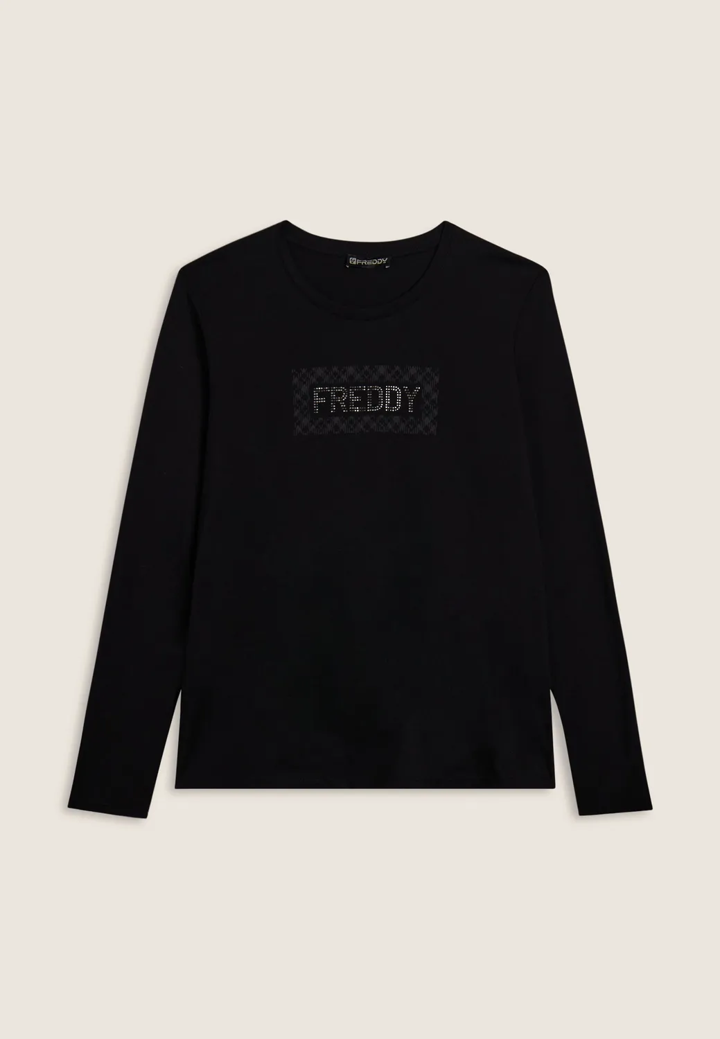 Freddy Dept Langarmshirt Comfort Turbulence gemustert