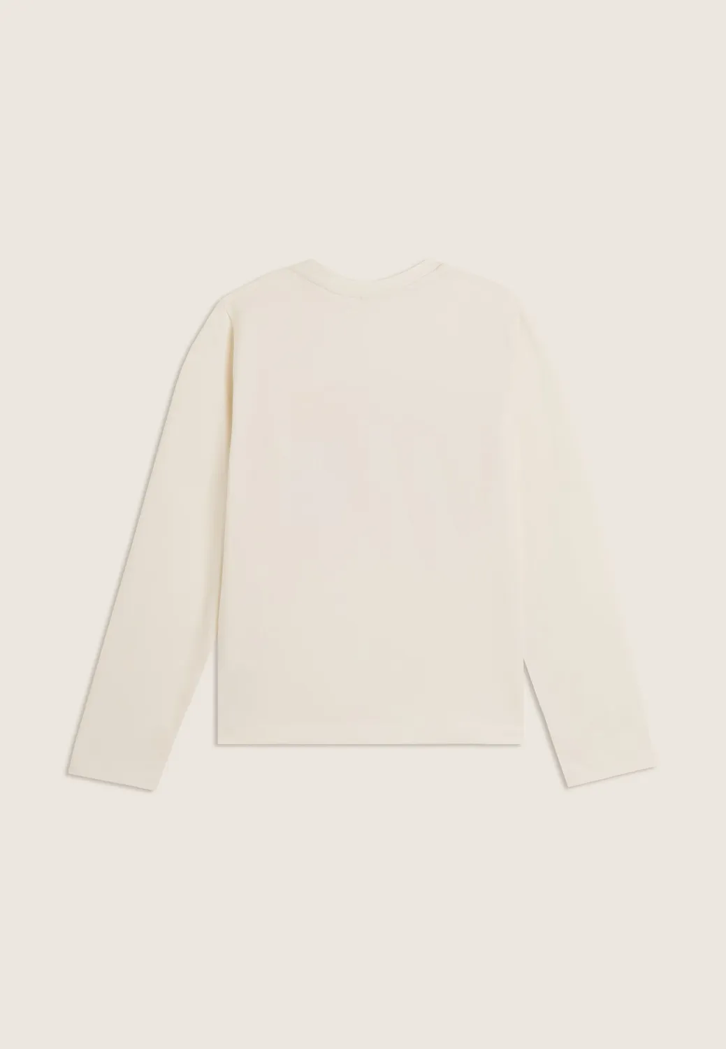 Freddy Athletic Wear Junior Langarmshirt Milk White Baumwolle