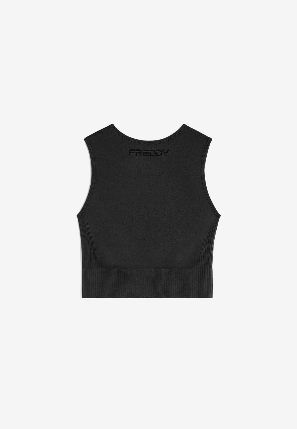 Freddy Seamless Crop Top Damen Beetle Green recycelt