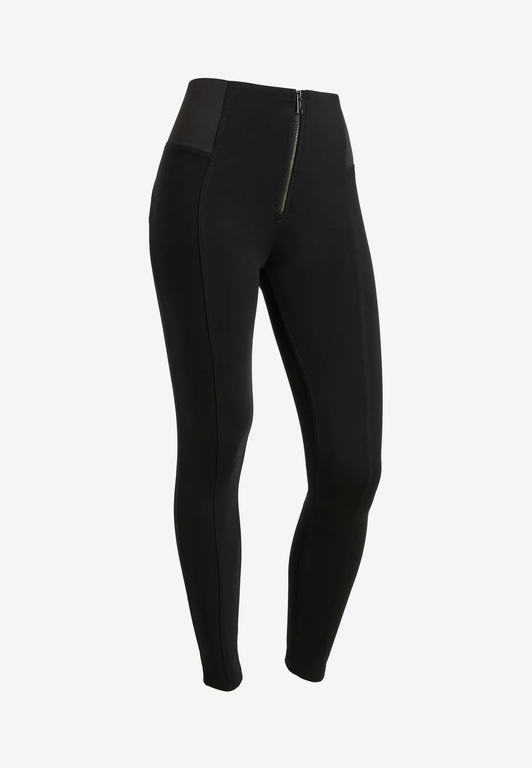 Freddy WR.UP Push-up Hose Schwarz High Waist Jersey