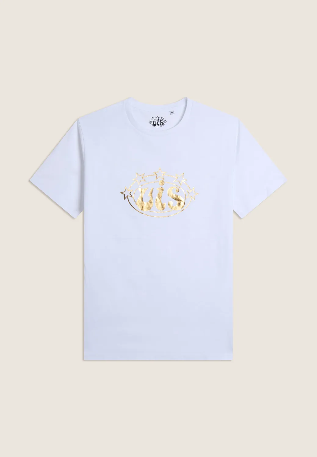 Freddy VIS T-Shirt Herren Schwarz Gold Baumwolle