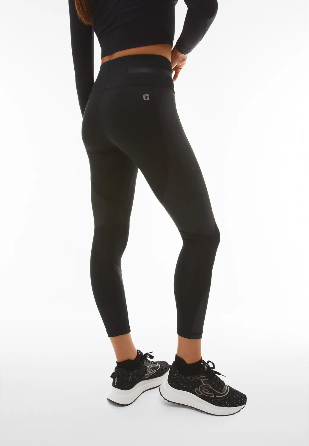 Freddy SuperFit Leggings Schwarz 7/8 blickdicht