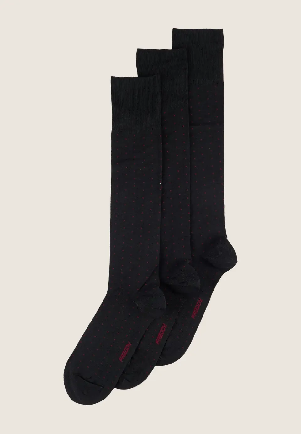 Freddy Lange Sportsocken Baumwolle 3er Pack