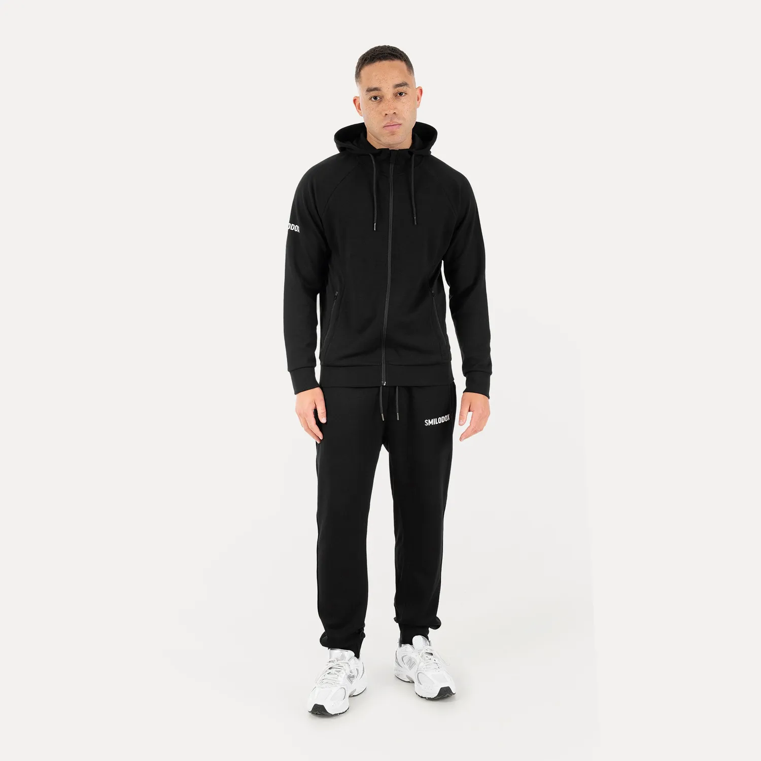 Smilodox Basic Denzo Jogginghose Schwarz Regular Fit
