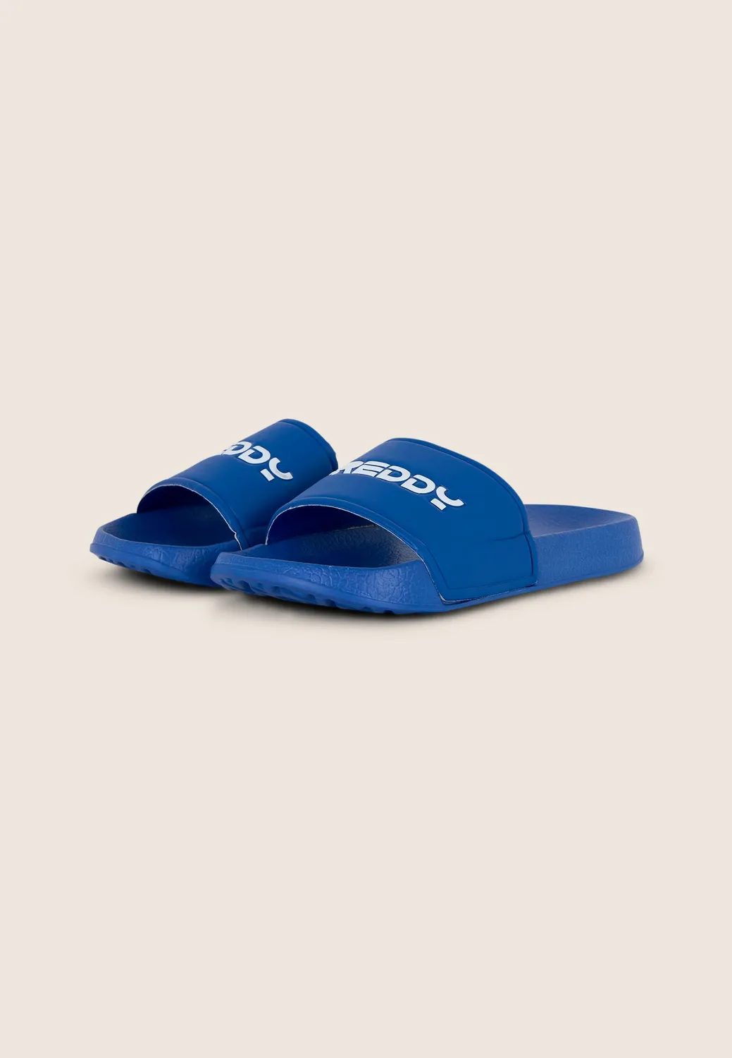 Freddy Slider Unisex Badeschlappen Blau Maxi-Logo