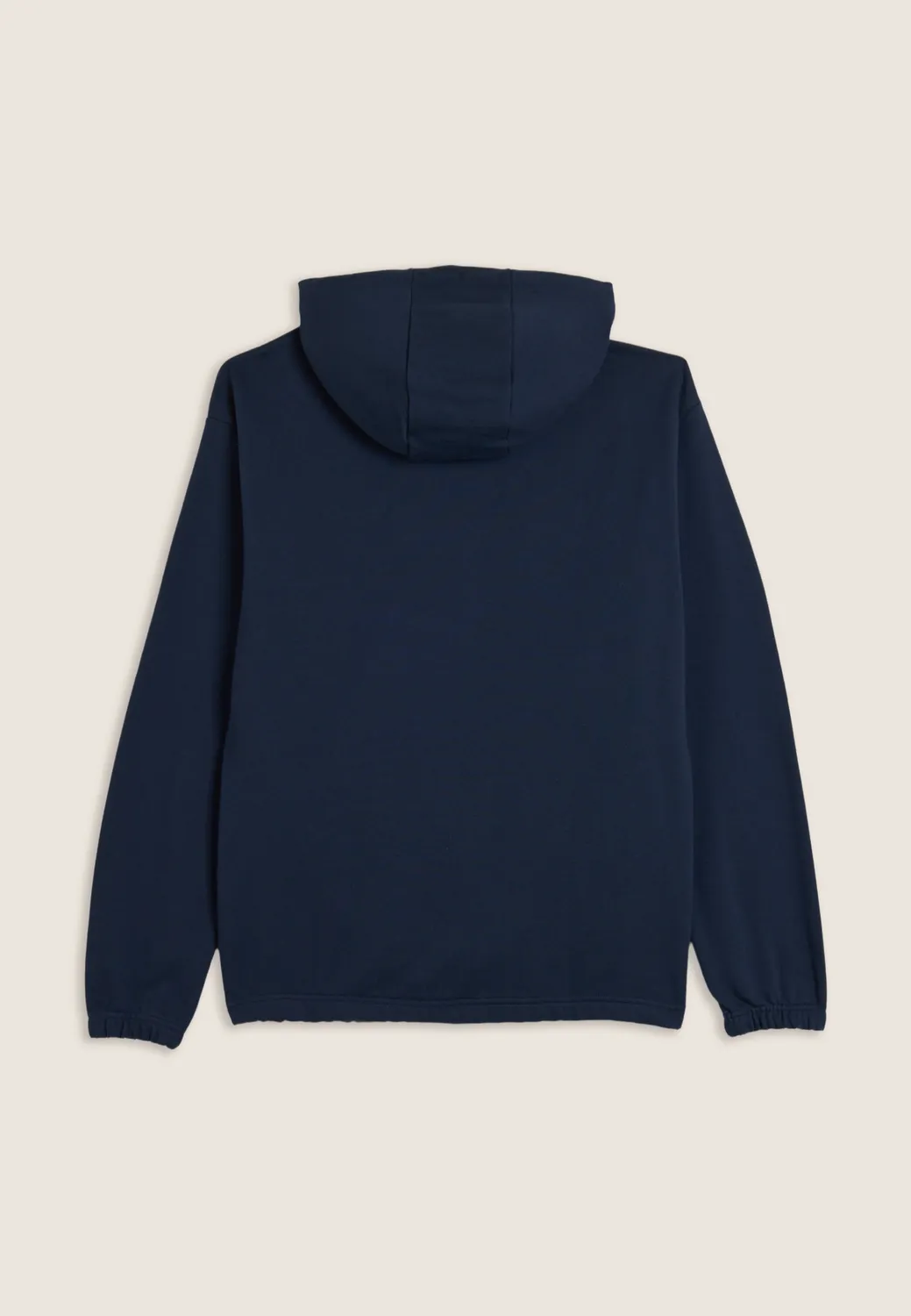 Freddy Half-Zip Hoodie Baumwolle Schwarz mit Kapuze