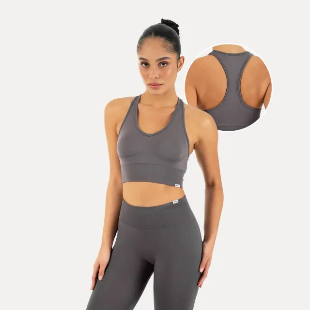 Smilodox Vonda Sport BH Damen Schwarz