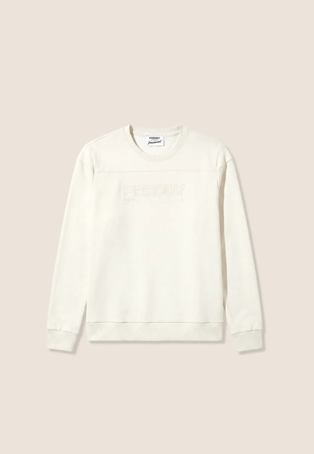 Freddy Love Sweatshirt Schwarz Stick Rundhals