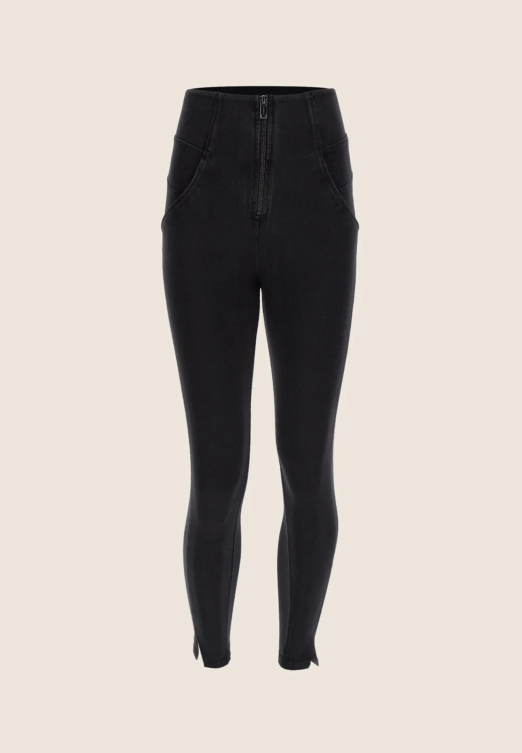Freddy WR.UP Jeggings 7/8 Dark Jeans-Yellow Seam Push-up