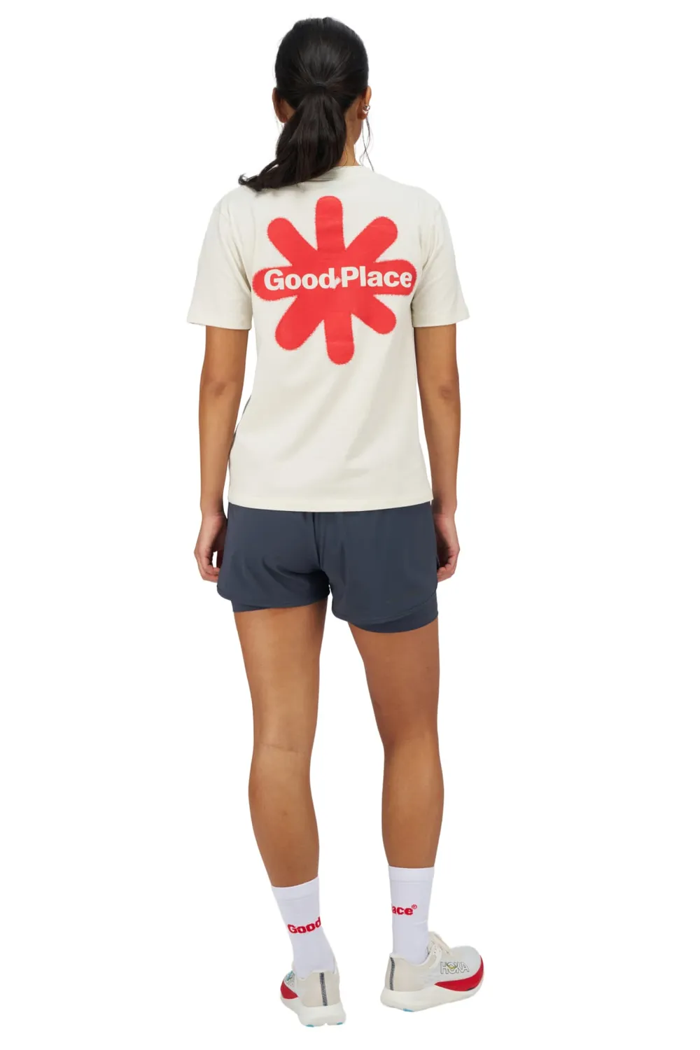 UNNA Sun Tee T-Shirt Damen Vanilla White Bio-Baumwolle
